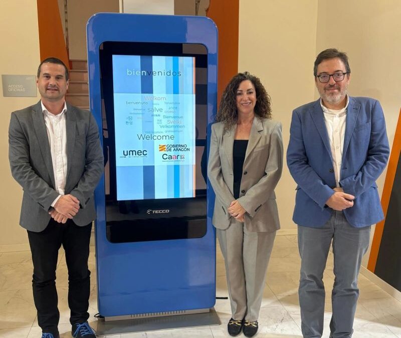 La directora general de pymes y autónomos de Aragón visita UMEC